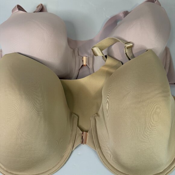 Soma Pink and Tan Bra bundle - Picture 3 of 6
